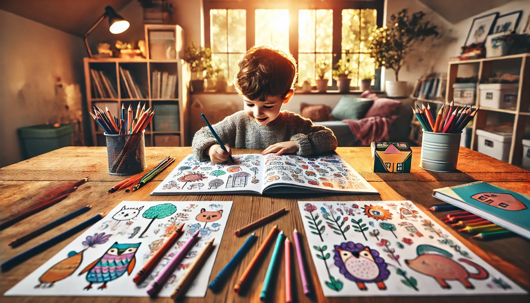 Kid coloring