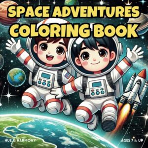 Space Adventures Coloring Book